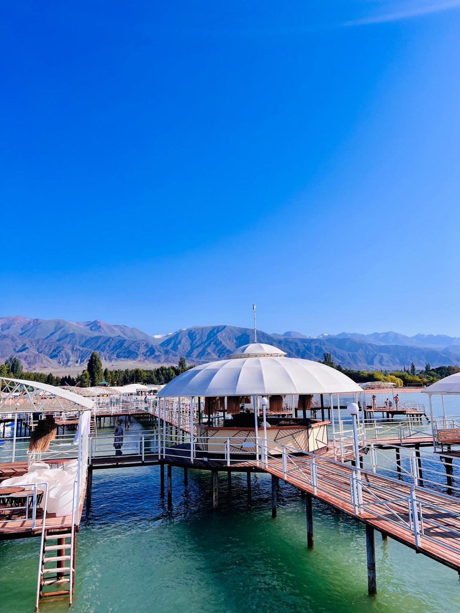 Радуга Иссык-Куль Aparthotel Chon-Sary-Oy Exterior foto