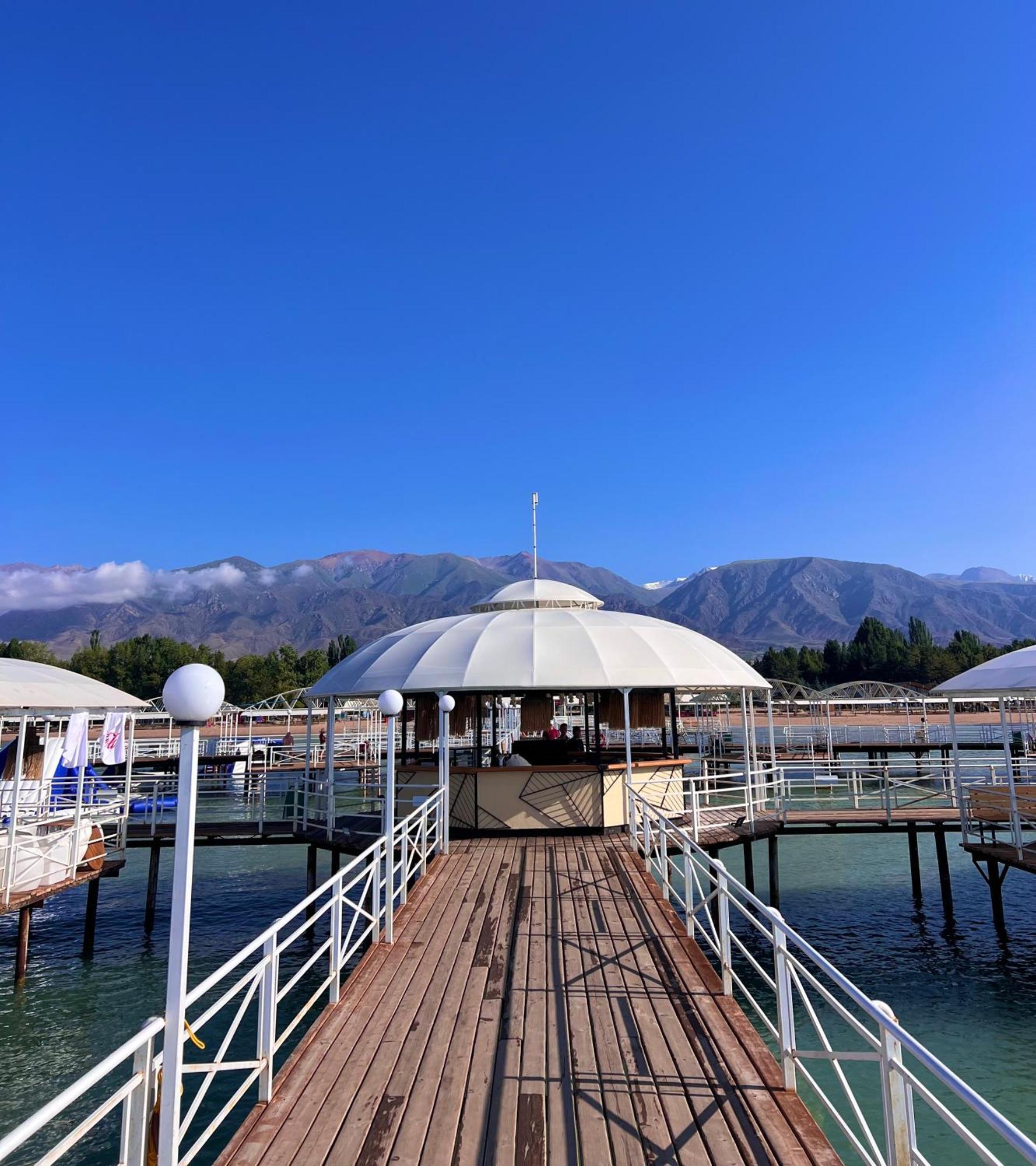 Радуга Иссык-Куль Aparthotel Chon-Sary-Oy Exterior foto